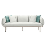 Katti 85" Outdoor Sofa in Light Grey
