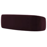 Contessa Curved Velvet Sofa in Mulberry