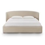 Corey King Linen Storage Bed in Taupe