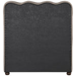 Gatsby Velvet Twin Trundle Bed in Taupe