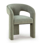 Malone Chenille Dining Chair in Green