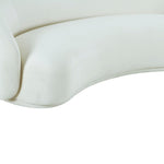 Kendall 90" Velvet Sofa in Chocolate Brown Velvet