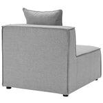Saybrook Outdoor 6-Piece Sectional Sofa in Gray