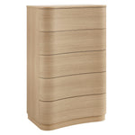 Mirae 5-Drawer Chest in Brushed Light Oak