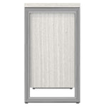Stratum Polished Nickel & Wood Buffet