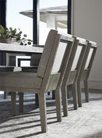 Foundations Acacia & Stainless Steel Dining Table