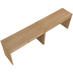 Avro Oak 2pc Desk in Natural