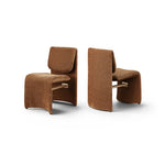 Slique Dining Chair in Cognac
