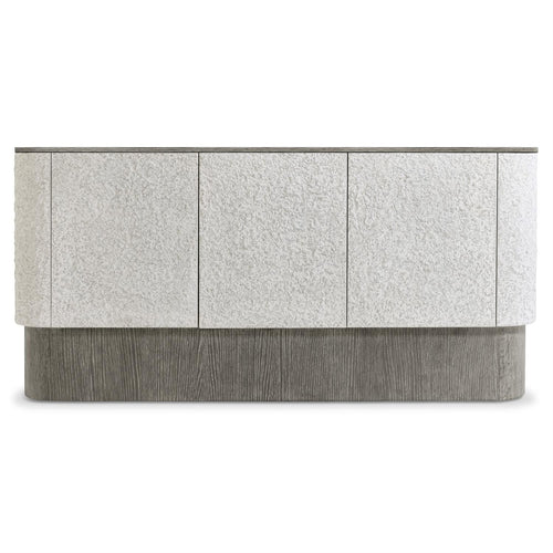 Monolith Faux Stone Three-Door Buffet