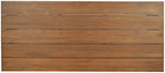 Mirella 96" Teak Outdoor Dining Table in Natural