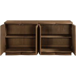 Aveline Oak 2pc Sideboard in Brown