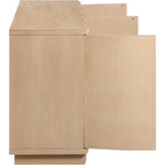 Aveline Oak 3pc Sideboard in Brown