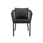 Sailor Outdoor Dining Armchair in Charcoal Charcoal