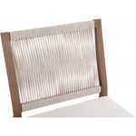 Maui Outdoor Dining Chair in Cream