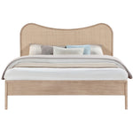 Windsor Cane King Bed in Natural