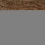 Caswell Oak Framed Mirror in Brown