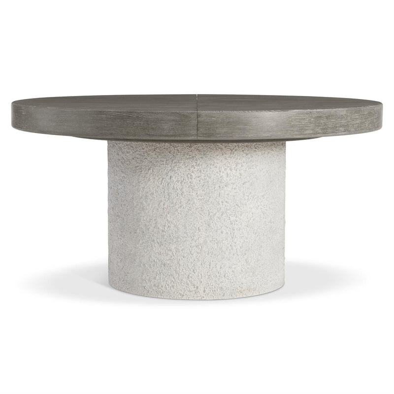 Monolith 60" Round Pedestal Dining Table with Leaf