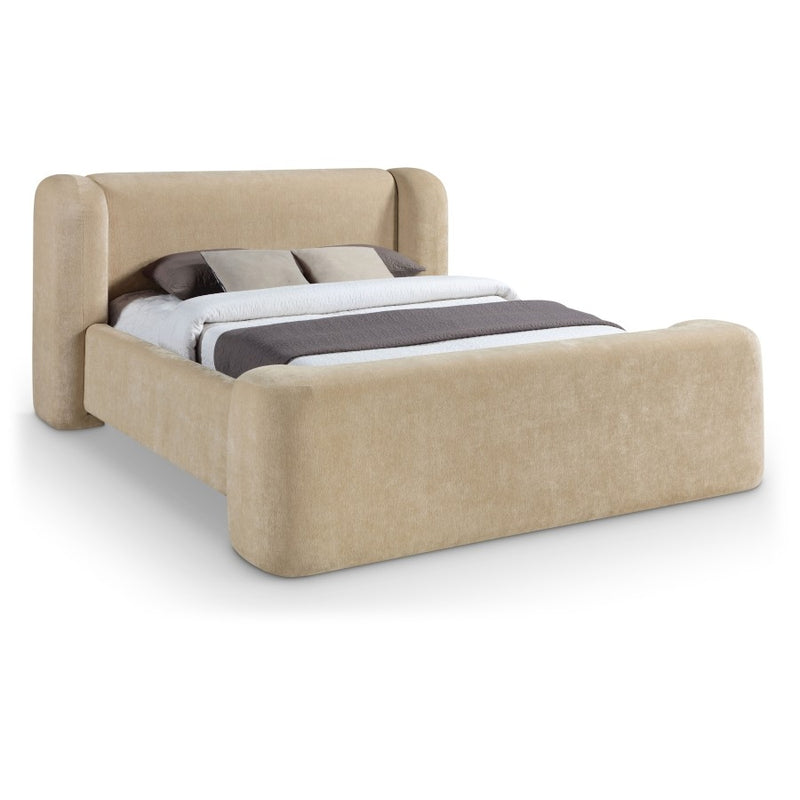 Modena Chenille Bed - King in Beige