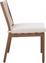 Maui Outdoor Dining Chair in Cream