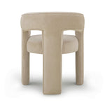 Malone Chenille Dining Chair in Taupe