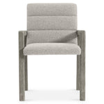 Monolith Channel-Tufted Dining Arm Chair