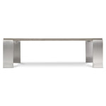 Foundations Acacia & Stainless Steel Dining Table