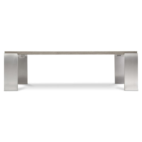 Foundations Acacia & Stainless Steel Dining Table