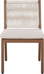 Maui Outdoor Dining Chair in Cream