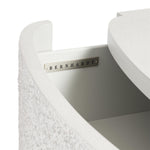 Monolith Faux Stone Nightstand