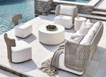 Lomani Woven Rope Outdoor Sofa
