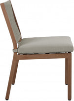 Maui Outdoor Dining Chair in Grey