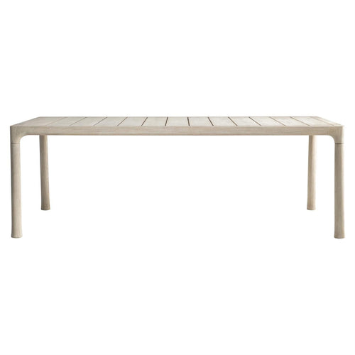 Siesta Key Carbonized Teak Outdoor Dining Table