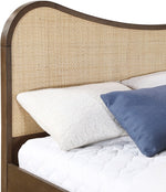 Windsor Solid Wood Bed - King in Brown