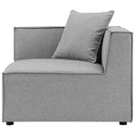Saybrook Outdoor 6-Piece Sectional Sofa in Gray