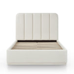 Parker King Chenille Bed in Cream