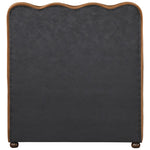 Gatsby Velvet Twin Trundle Bed in Saddle