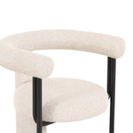 Synn Boucle Dining Chair in Cream
