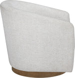 Modra Swivel Accent Chair in Cream