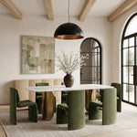Slique Dining Chair in Green
