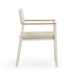 Sardinia Outdoor Dining Chair - Set of 2 in Cream