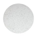 Parcino 47" Faux Terrazzo Concrete Round Dining Table in Terrazzo / Cream