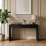 Avro Oak Desk in Black