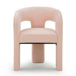 Malone Chenille Dining Chair in Blush