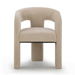 Malone Chenille Dining Chair in Taupe