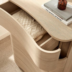 Mirae 5-Drawer Chest in Brushed Light Oak