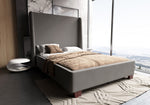 Parlay Velvet Full Bed in Portobello