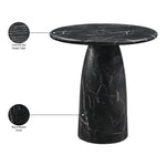 Cosenza Concrete Indoor/Outdoor Bar Table in Black