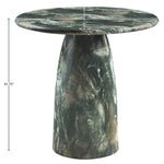 Cosenza Concrete Indoor/Outdoor Bar Table in Green