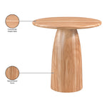 Cosenza Concrete Indoor/Outdoor Bar Table in Natural
