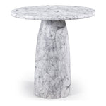 Cosenza Concrete Indoor/Outdoor Bar Table in White